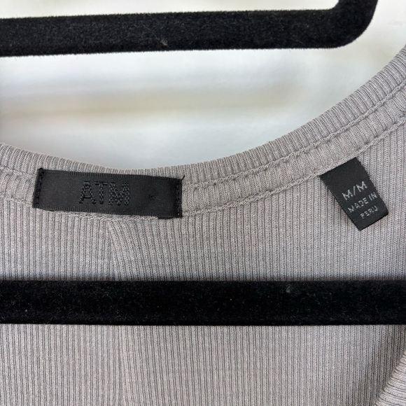 ATM Gray Maxi Dress Size M - Picture 2 of 4